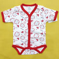 Body Suits - Bear & Hearts - Red