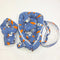 8 Pieces - Baby Snuggle Bed - Blue Rocket
