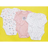 TBS - Pack of 3 Short Body Long Sleeves Bodysuits - Pink