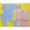 Pack of 3 Newborn Night Suits - Abstract - Color