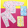 TBS - Pack of 3 Night Suits - Circles - Pink Blue Yellow