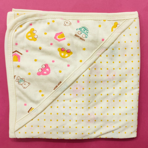 Baby Wrapping Sheet - Cars & Dots