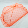 Stainless Steel - Foldable Umbrella Mosquito Net - Orange
