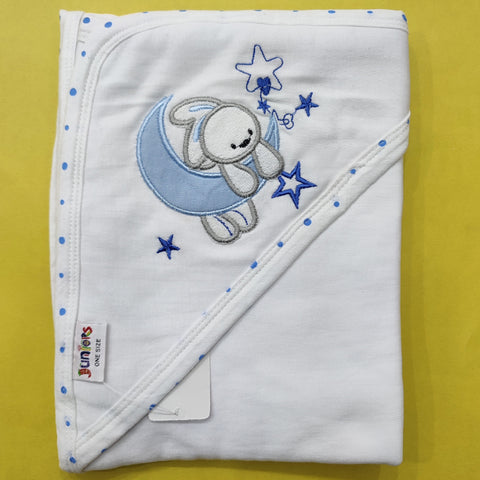 Junior's Baby Wrapping Sheet - Stars & Moon