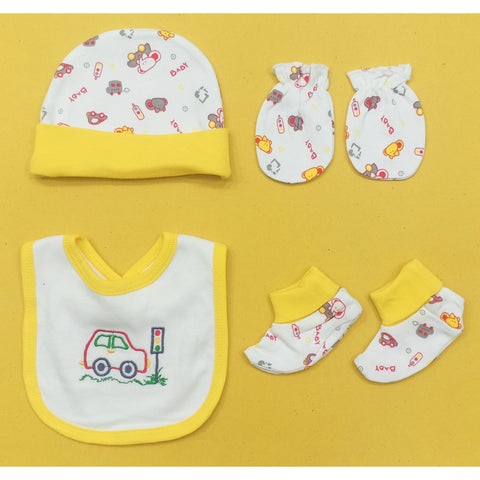 4 Pieces Cap Set