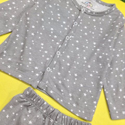 BRL - Night Suit - Grey - Stars