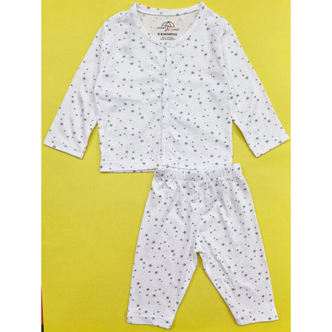 BRL - Night Suit - White - Stars