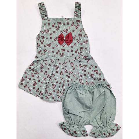 New Sweet - Frock - Flowers - Green