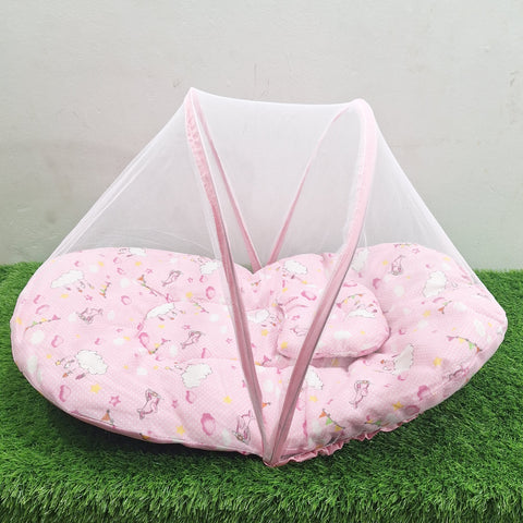 Smart Baby - Elastic Mosquito Bed Net - Clouds