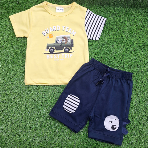 T-Shirt & Shorts - Guard Team - Yellow