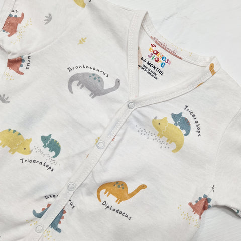 TBS_BRL - Pack of 3 - Short Leg Rompers - Jungle Fun
