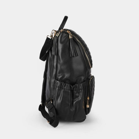18 Pockets - Miella + Me - Diaper Backpack - Black