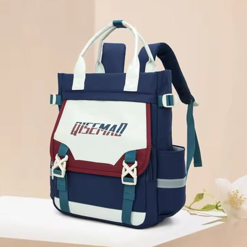 QISEMAO - Waterproof Diaper Backpack - Navy
