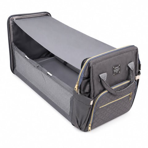Waterproof Baby Bed & Bag - Black - Love Queen