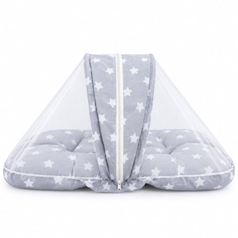 Baby Mosquito Bed Net White Stars | Protective Baby Sleeping Bed Net