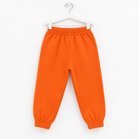 Orange Fleece Trouser for Winter – Warm & Comfortable Thermal Pant