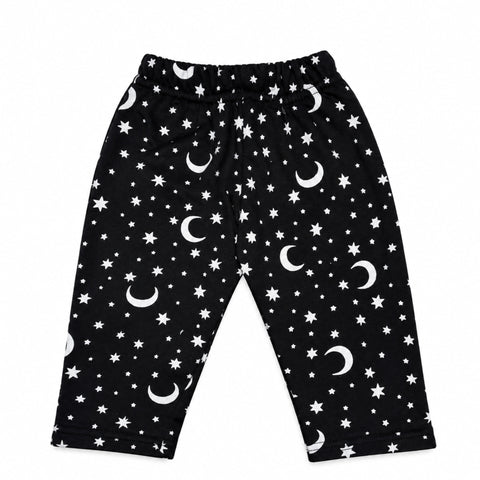 Terry Baby Trouser – Black Twinkle | Winter Trouser 3 Months–6 Years