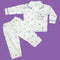 Little Giants - Night Suit - Gray Leaves