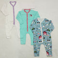 Little One - Pack of 3 Rompers - D-12