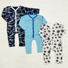 Little One - Pack of 3 Rompers - D-19