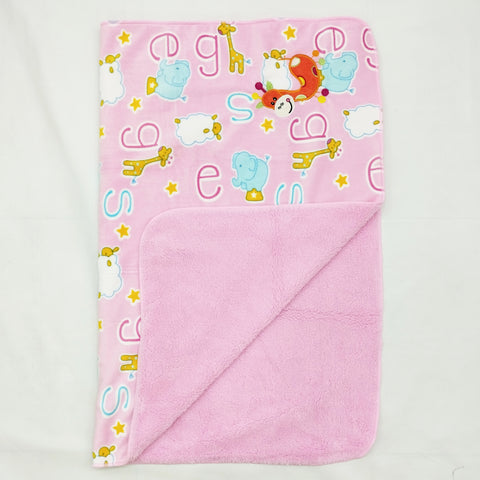 Harry's Baby Blanket - Pink Giraffe