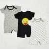 Little Giraffe - Pack of 3 Jumpsuit - D-05