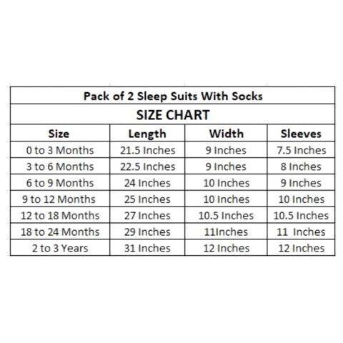Junior's - Pack of 2 Sleep Suits - Grey - Stars & Elephant