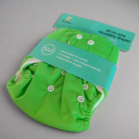 Reuseable Diaper - Green
