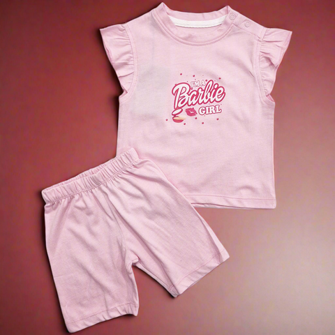 2 Pieces - Suit Set - Barbie - Pink
