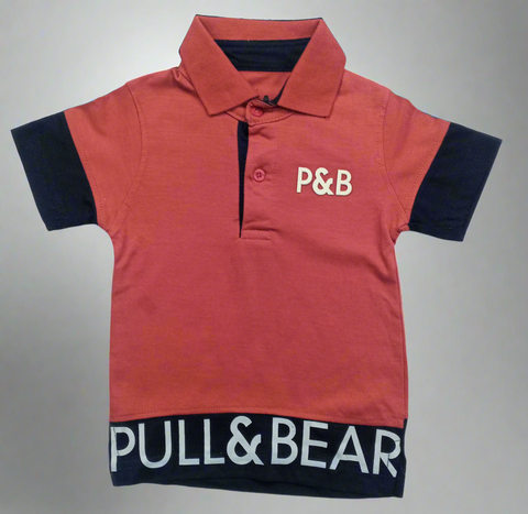 T-Shirt - Pull & Bear - Dark Pink