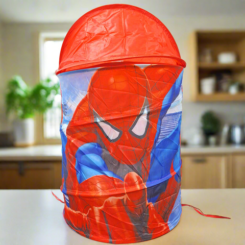 Laundry Basket - Large - Spiderman - Red & Blue