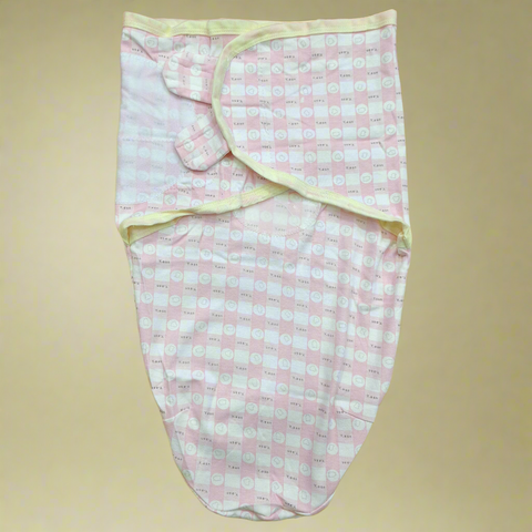 Swaddle - Pink Cartoon