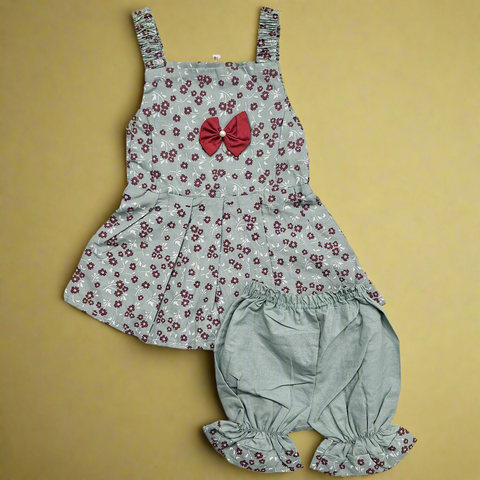 New Sweet - Frock - Flowers - Green