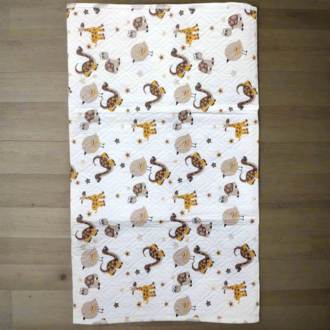 Diaper Changing Sheet - Dinosaurs & Turtles