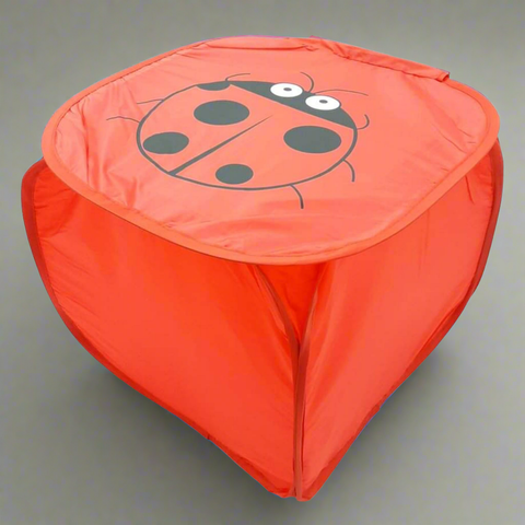 Laundry Basket - Lady Bird - Red