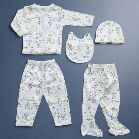 Montaly - 5 Pieces - Gift Set - Rabbit - Pakistan