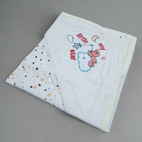 Haya's - Baby Wrapping Sheet - Stars