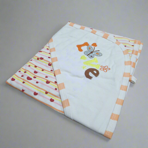 Haya's - Baby Wrapping Sheet - Love