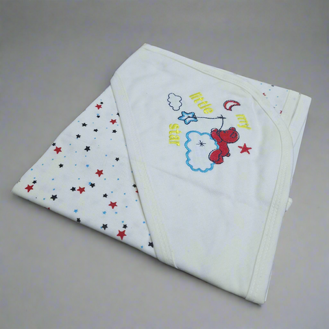 Haya's - Baby Wrapping Sheet - Stars