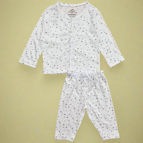 BRL - Night Suit - White - Stars