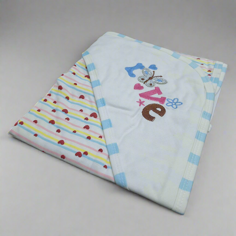 Haya's - Baby Wrapping Sheet - Love