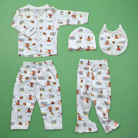 Montaly - 5 Pieces - Gift Set - Bear - Pakistan