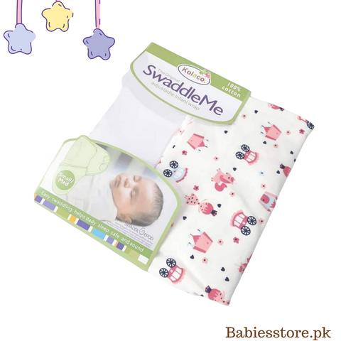 Kolaco - Swaddle Wrap - Cart & Unicorn
