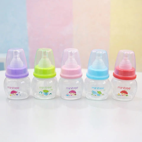Mini-Tree - Regular Neck - Plastic Feeding Bottle - 2Oz/60Ml - ZR655