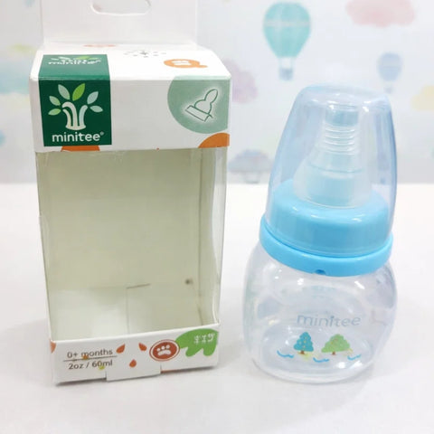 Mini-Tree - Regular Neck - Plastic Feeding Bottle - 2Oz/60Ml - ZR655