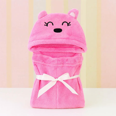 Kolaco - Hoodie Blanket - Pink - Cat
