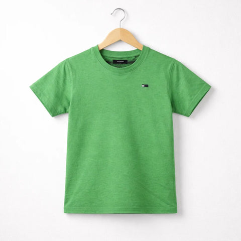 TH - Short Sleeve - Round Neck - T-Shirt - Green