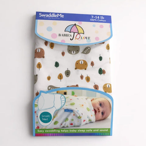 BRL - Swaddle Wrap - White - Hello Bear