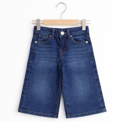 MNG - Bell Bottom - Jeans - Medium Blue - Plain - (1-6Y)