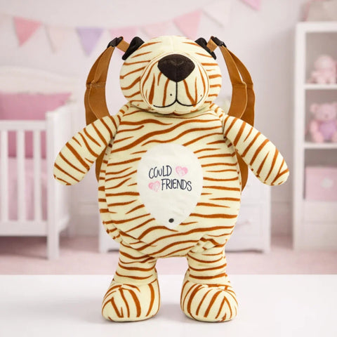Stuff Toy - Character Backpack - Off White - Tiger - 119492